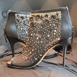 Badgley Mischka Black Heels, 5.5